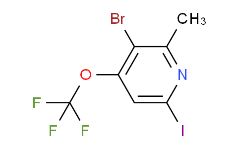 AM187612 | 1803955-50-1 | 3-Bromo-6-iodo-2-methyl-4-(trifluoromethoxy)pyridine