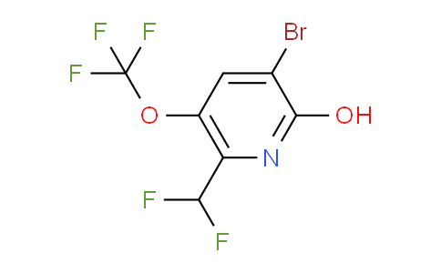 AM187613 | 1803916-18-8 | 3-Bromo-6-(difluoromethyl)-2-hydroxy-5-(trifluoromethoxy)pyridine