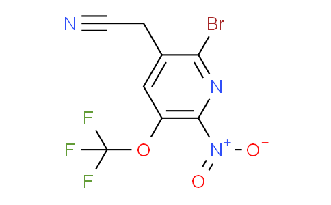 AM187615 | 1804617-05-7 | 2-Bromo-6-nitro-5-(trifluoromethoxy)pyridine-3-acetonitrile