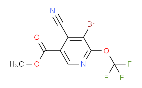 AM187618 | 1806227-52-0 | Methyl 3-bromo-4-cyano-2-(trifluoromethoxy)pyridine-5-carboxylate