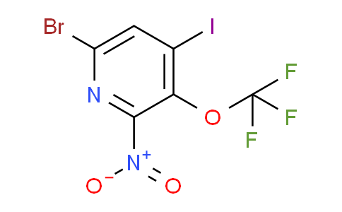 AM187619 | 1804449-16-8 | 6-Bromo-4-iodo-2-nitro-3-(trifluoromethoxy)pyridine