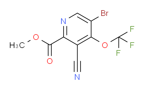 AM187624 | 1806014-43-6 | Methyl 5-bromo-3-cyano-4-(trifluoromethoxy)pyridine-2-carboxylate