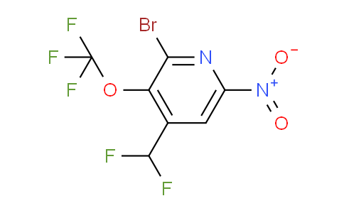 AM187629 | 1806092-37-4 | 2-Bromo-4-(difluoromethyl)-6-nitro-3-(trifluoromethoxy)pyridine