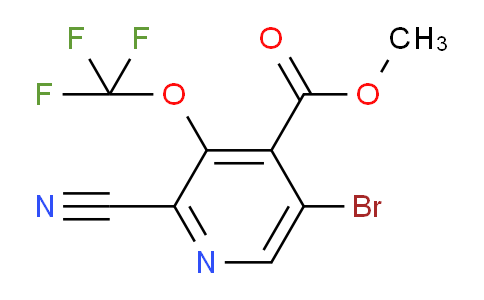 AM187633 | 1803661-88-2 | Methyl 5-bromo-2-cyano-3-(trifluoromethoxy)pyridine-4-carboxylate