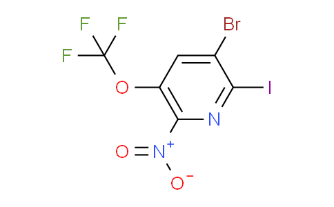 AM187634 | 1803901-17-8 | 3-Bromo-2-iodo-6-nitro-5-(trifluoromethoxy)pyridine