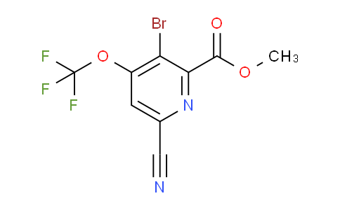 AM187637 | 1803972-91-9 | Methyl 3-bromo-6-cyano-4-(trifluoromethoxy)pyridine-2-carboxylate