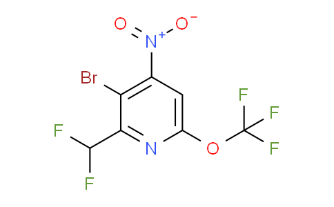 AM187638 | 1804600-17-6 | 3-Bromo-2-(difluoromethyl)-4-nitro-6-(trifluoromethoxy)pyridine