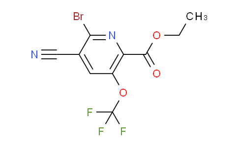 AM187642 | 1803972-94-2 | Ethyl 2-bromo-3-cyano-5-(trifluoromethoxy)pyridine-6-carboxylate