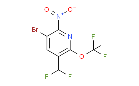 AM187644 | 1806199-88-1 | 3-Bromo-5-(difluoromethyl)-2-nitro-6-(trifluoromethoxy)pyridine