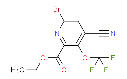 AM187647 | 1804664-74-1 | Ethyl 6-bromo-4-cyano-3-(trifluoromethoxy)pyridine-2-carboxylate