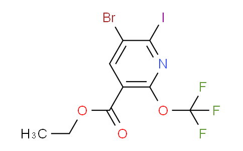 AM187649 | 1806084-28-5 | Ethyl 3-bromo-2-iodo-6-(trifluoromethoxy)pyridine-5-carboxylate