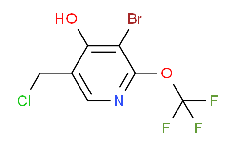 AM187653 | 1804602-21-8 | 3-Bromo-5-(chloromethyl)-4-hydroxy-2-(trifluoromethoxy)pyridine