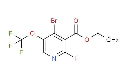AM187658 | 1803949-44-1 | Ethyl 4-bromo-2-iodo-5-(trifluoromethoxy)pyridine-3-carboxylate