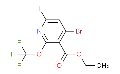 AM187660 | 1803675-41-3 | Ethyl 4-bromo-6-iodo-2-(trifluoromethoxy)pyridine-3-carboxylate