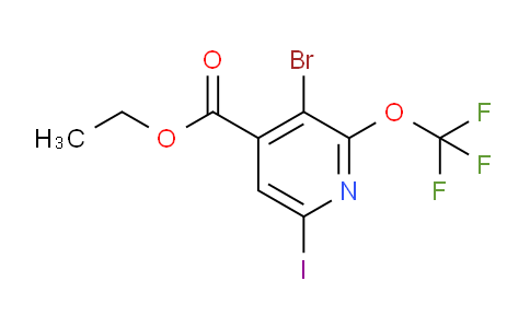 AM187666 | 1806128-19-7 | Ethyl 3-bromo-6-iodo-2-(trifluoromethoxy)pyridine-4-carboxylate