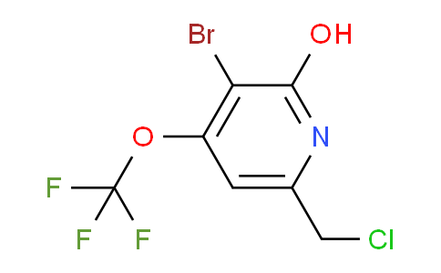 AM187672 | 1806081-48-0 | 3-Bromo-6-(chloromethyl)-2-hydroxy-4-(trifluoromethoxy)pyridine