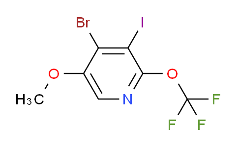 AM187673 | 1803994-88-8 | 4-Bromo-3-iodo-5-methoxy-2-(trifluoromethoxy)pyridine
