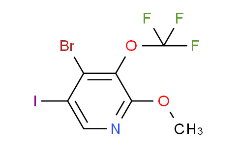AM187676 | 1804576-85-9 | 4-Bromo-5-iodo-2-methoxy-3-(trifluoromethoxy)pyridine