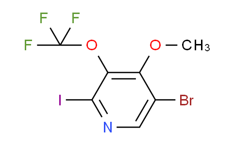 AM187677 | 1806084-92-3 | 5-Bromo-2-iodo-4-methoxy-3-(trifluoromethoxy)pyridine