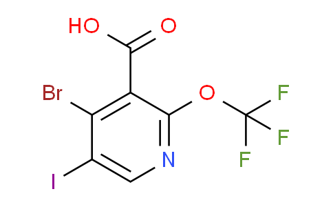 AM187680 | 1806127-04-7 | 4-Bromo-5-iodo-2-(trifluoromethoxy)pyridine-3-carboxylic acid