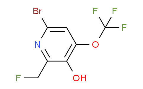 AM187688 | 1804649-41-9 | 6-Bromo-2-(fluoromethyl)-3-hydroxy-4-(trifluoromethoxy)pyridine