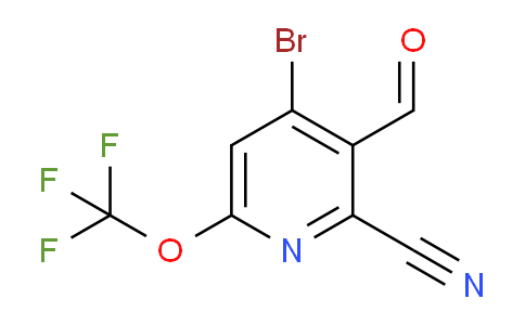 AM187690 | 1806013-94-4 | 4-Bromo-2-cyano-6-(trifluoromethoxy)pyridine-3-carboxaldehyde
