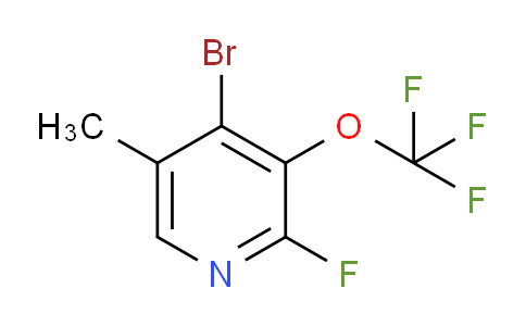 AM187694 | 1806193-12-3 | 4-Bromo-2-fluoro-5-methyl-3-(trifluoromethoxy)pyridine