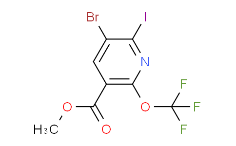 AM187695 | 1803948-99-3 | Methyl 3-bromo-2-iodo-6-(trifluoromethoxy)pyridine-5-carboxylate