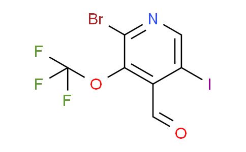 AM187713 | 1806111-45-4 | 2-Bromo-5-iodo-3-(trifluoromethoxy)pyridine-4-carboxaldehyde