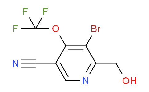 AM187716 | 1804556-93-1 | 3-Bromo-5-cyano-4-(trifluoromethoxy)pyridine-2-methanol