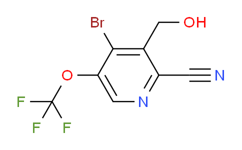 AM187721 | 1806026-47-0 | 4-Bromo-2-cyano-5-(trifluoromethoxy)pyridine-3-methanol