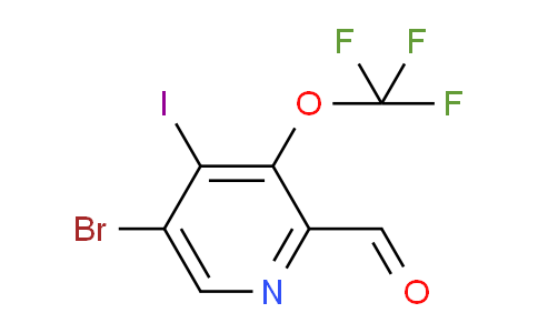 AM187729 | 1806081-46-8 | 5-Bromo-4-iodo-3-(trifluoromethoxy)pyridine-2-carboxaldehyde