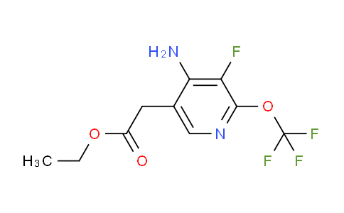 AM18773 | 1804589-38-5 | Ethyl 4-amino-3-fluoro-2-(trifluoromethoxy)pyridine-5-acetate