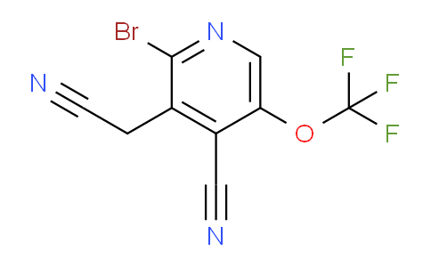 AM187734 | 1804393-17-6 | 2-Bromo-4-cyano-5-(trifluoromethoxy)pyridine-3-acetonitrile