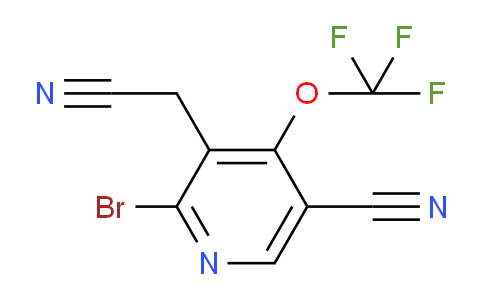 AM187735 | 1804393-24-5 | 2-Bromo-5-cyano-4-(trifluoromethoxy)pyridine-3-acetonitrile