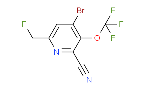 AM187739 | 1806103-10-5 | 4-Bromo-2-cyano-6-(fluoromethyl)-3-(trifluoromethoxy)pyridine