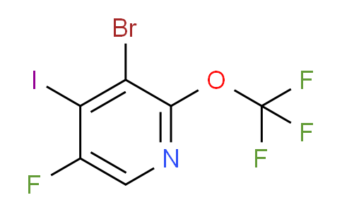 3-Bromo-5-fluoro-4-iodo-2-(trifluoromethoxy)pyridine