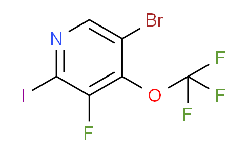 5-Bromo-3-fluoro-2-iodo-4-(trifluoromethoxy)pyridine