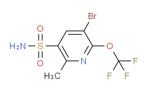 AM187757 | 1806199-23-4 | 3-Bromo-6-methyl-2-(trifluoromethoxy)pyridine-5-sulfonamide