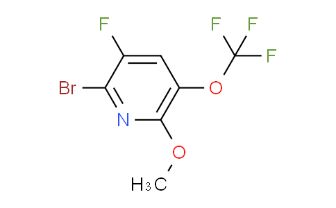 2-Bromo-3-fluoro-6-methoxy-5-(trifluoromethoxy)pyridine