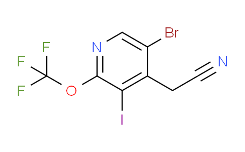 AM187766 | 1806222-00-3 | 5-Bromo-3-iodo-2-(trifluoromethoxy)pyridine-4-acetonitrile