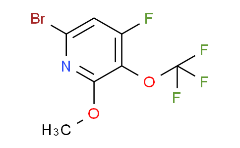 6-Bromo-4-fluoro-2-methoxy-3-(trifluoromethoxy)pyridine