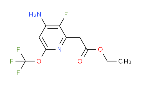 AM18777 | 1803682-55-4 | Ethyl 4-amino-3-fluoro-6-(trifluoromethoxy)pyridine-2-acetate
