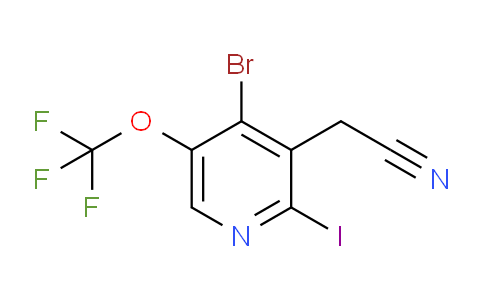 AM187770 | 1806214-31-2 | 4-Bromo-2-iodo-5-(trifluoromethoxy)pyridine-3-acetonitrile