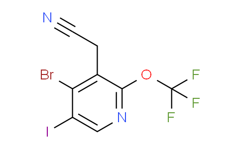 AM187774 | 1804392-45-7 | 4-Bromo-5-iodo-2-(trifluoromethoxy)pyridine-3-acetonitrile