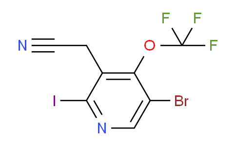 AM187776 | 1804632-93-6 | 5-Bromo-2-iodo-4-(trifluoromethoxy)pyridine-3-acetonitrile