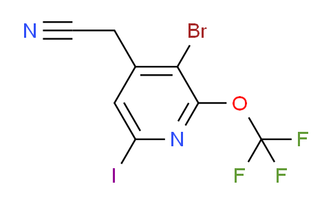 AM187777 | 1806214-48-1 | 3-Bromo-6-iodo-2-(trifluoromethoxy)pyridine-4-acetonitrile