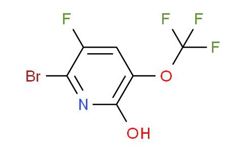 2-Bromo-3-fluoro-6-hydroxy-5-(trifluoromethoxy)pyridine