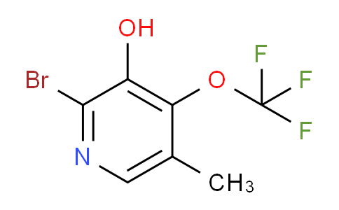 2-Bromo-3-hydroxy-5-methyl-4-(trifluoromethoxy)pyridine
