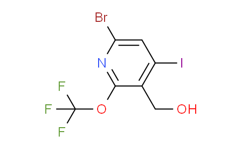6-Bromo-4-iodo-2-(trifluoromethoxy)pyridine-3-methanol
